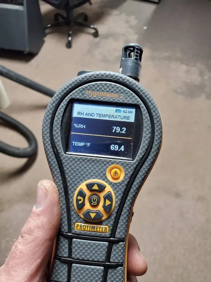 Moisture meter humidity assessment for Fire & Smoke Damage Restoration in Minneapolis